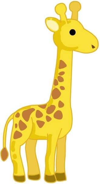 Clip Art Giraffe.