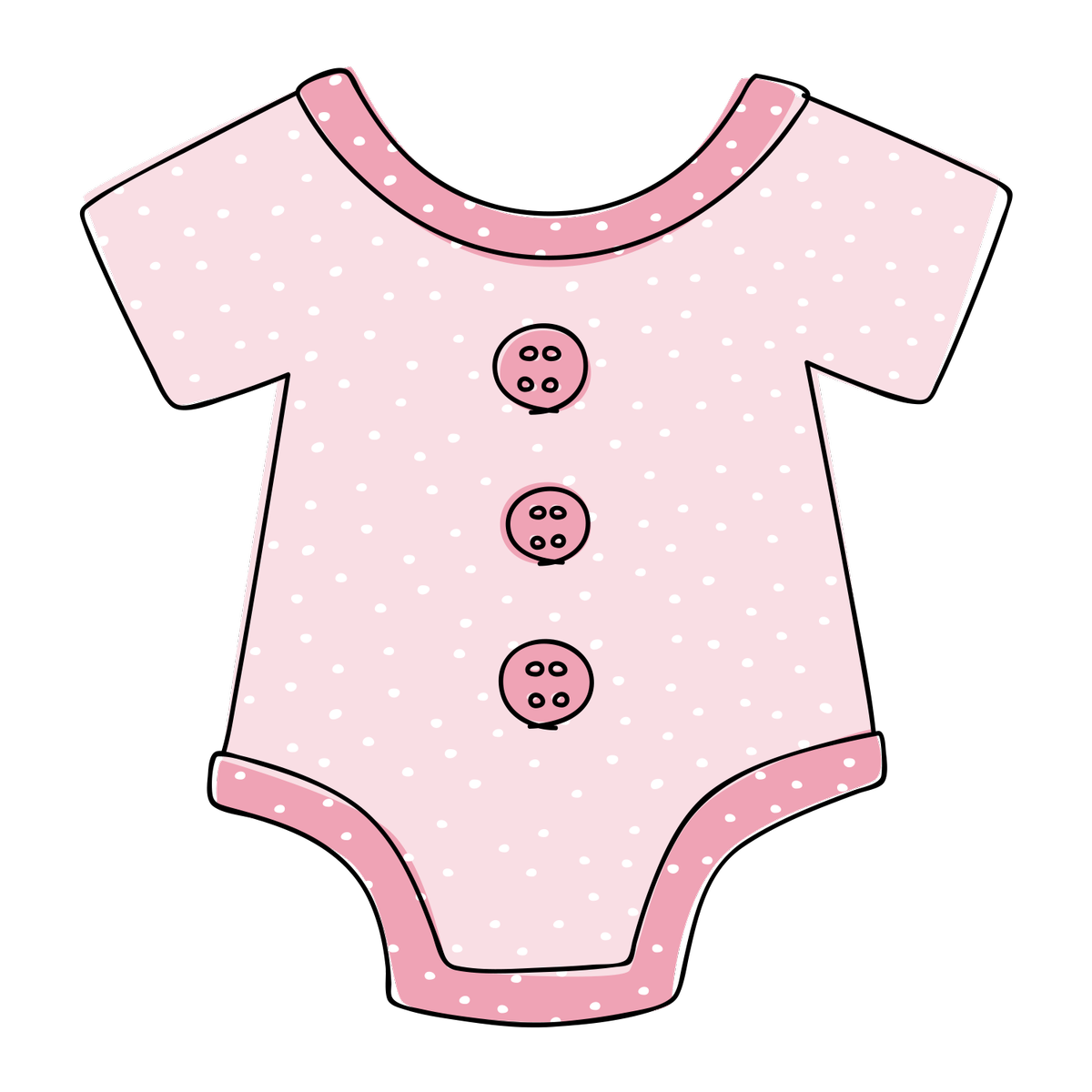 Free Downloadable Baby Onesie Clipart.