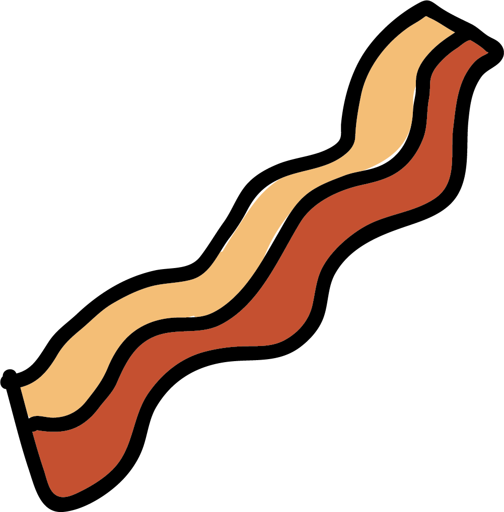 Bacon Meat Barbecue Clip art.