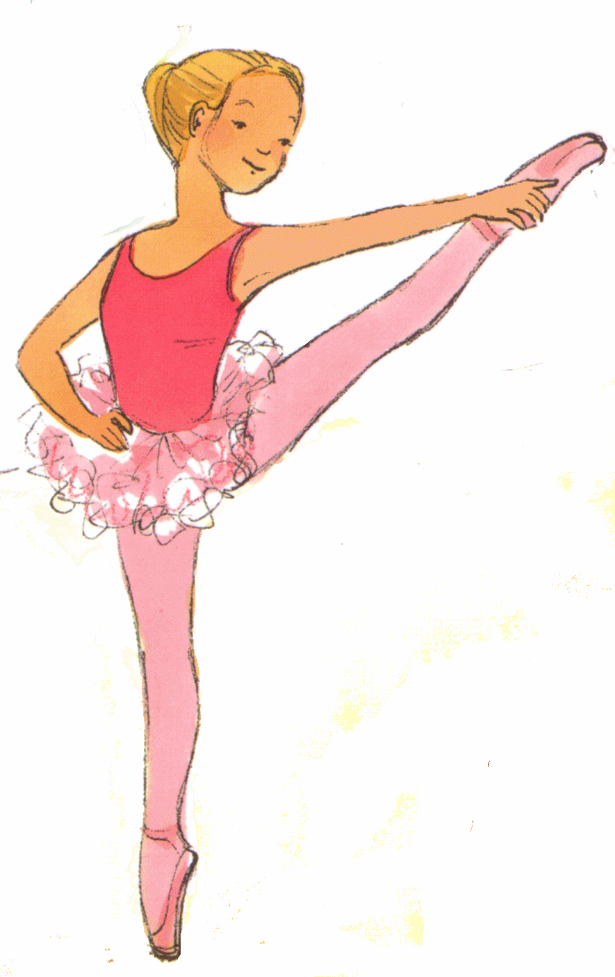 Free download Dancing Ballerina Clipart for your creation.