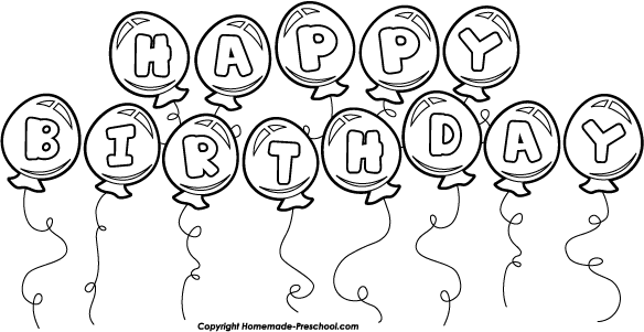 Balloons Clipart Black And White & Balloons Black And White Clip.