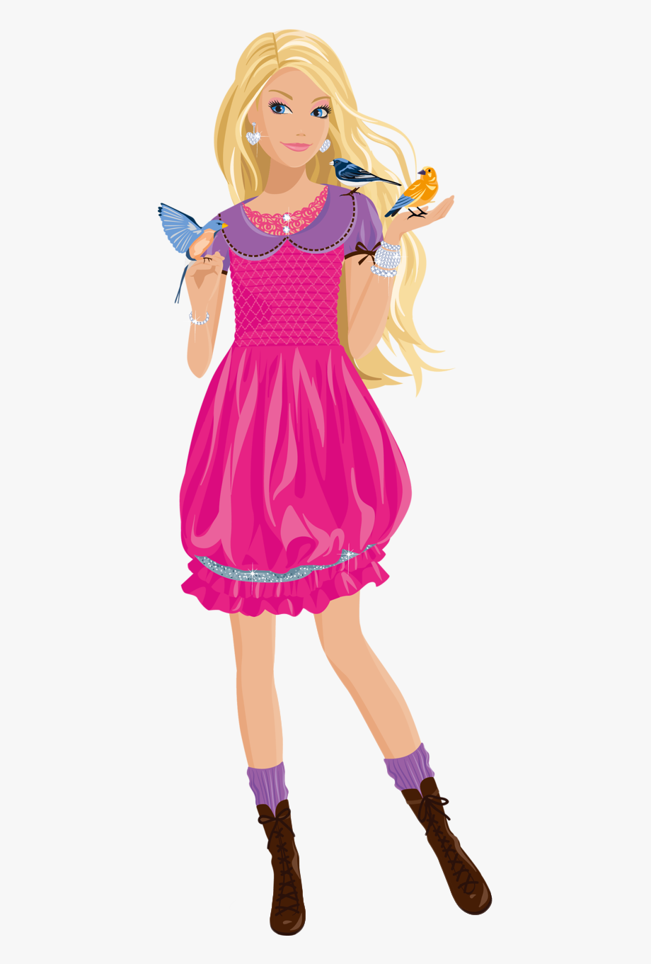 Barbie Clipart Format.