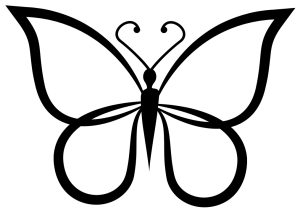 999+ Butterfly Clipart Black and White [Free Download.