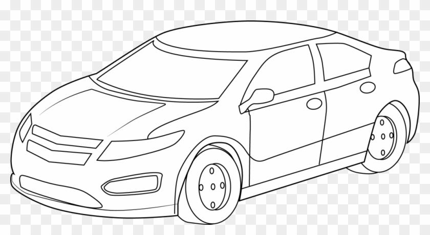 car clipart black and white.