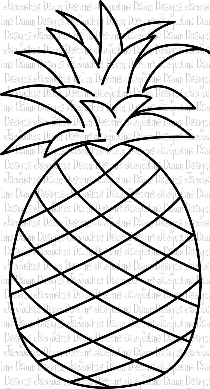 Free Black And White Pineapple Clipart 10 Free Cliparts Download 