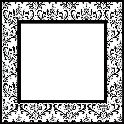 Free Black Damask Border Clip Art Free Cliparts Download Images On Clipground