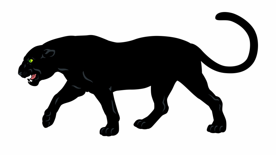 Black Panther Clipart Scared.