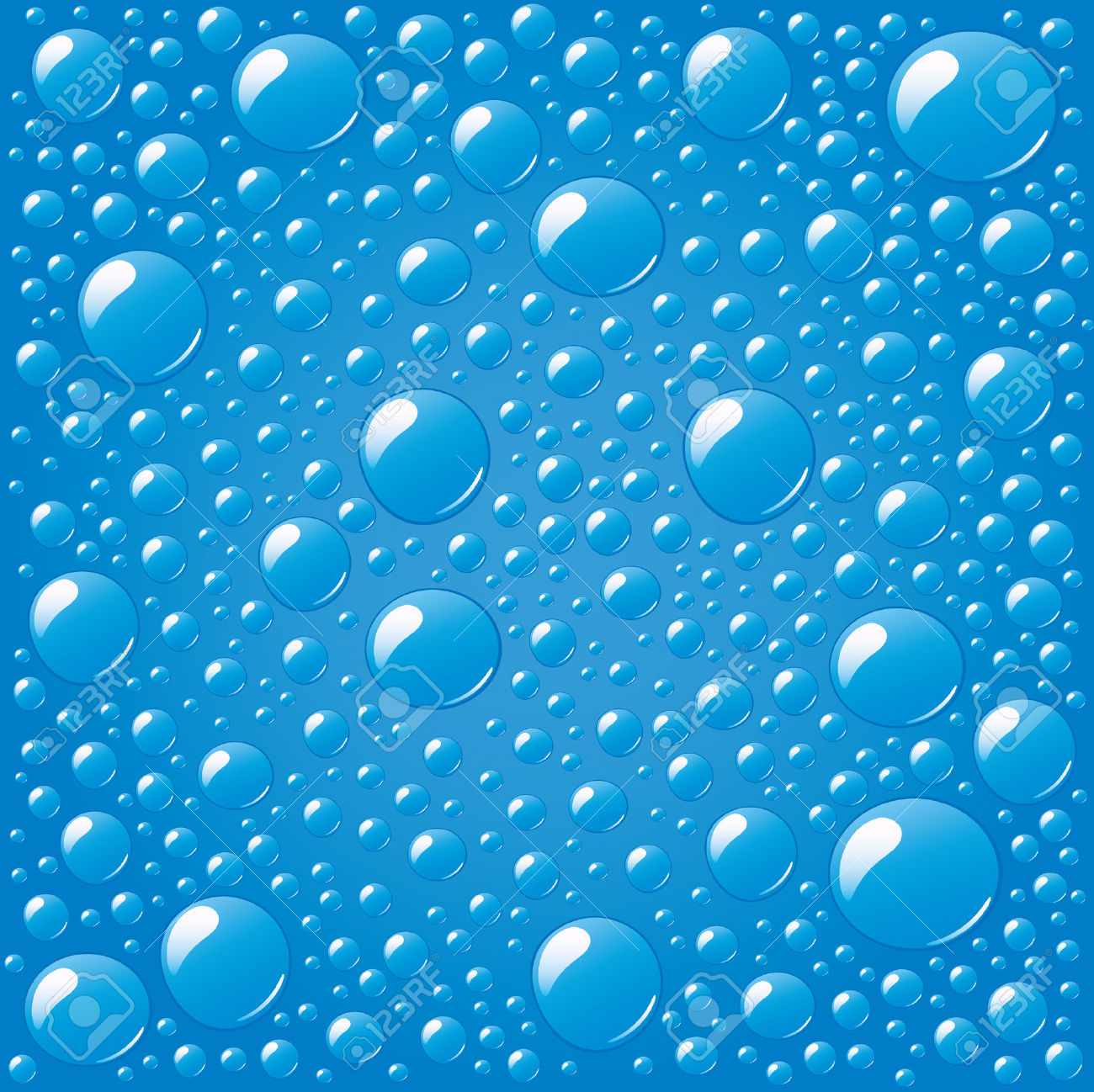 Free Blue Water Background Clipart.