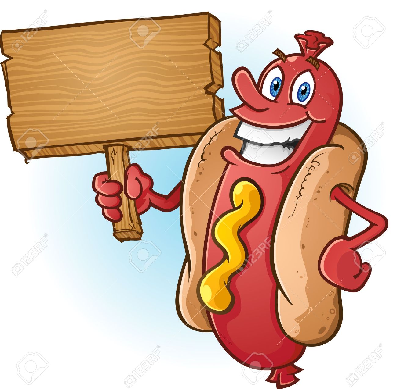 1532 Hot Dog free clipart.
