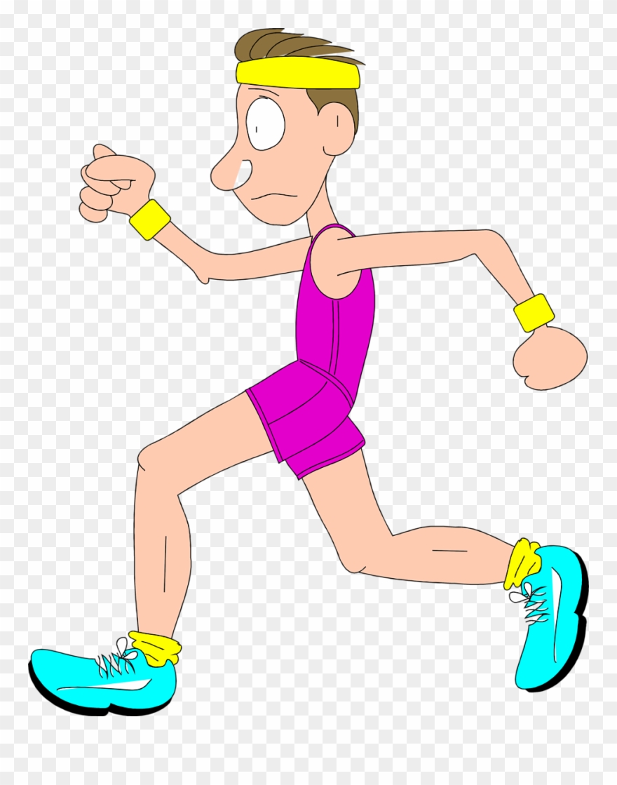 Free Clip Art Of Person Running Clipart Man.
