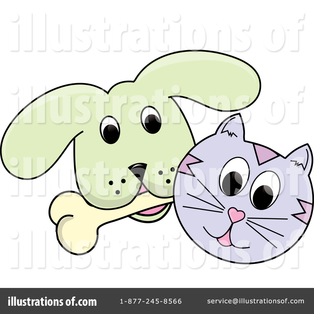 Cat And Dog Clipart #1060667.