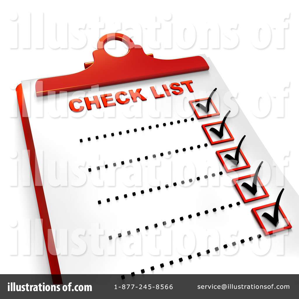health checklist clipart
