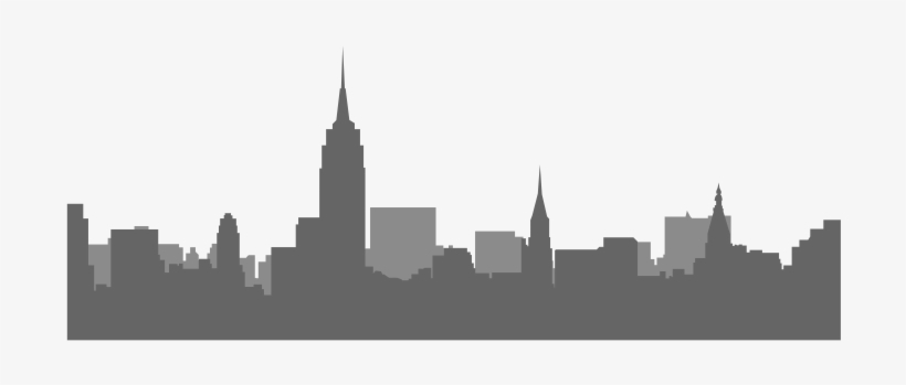Free Chicago Skyline Silhouette Png.