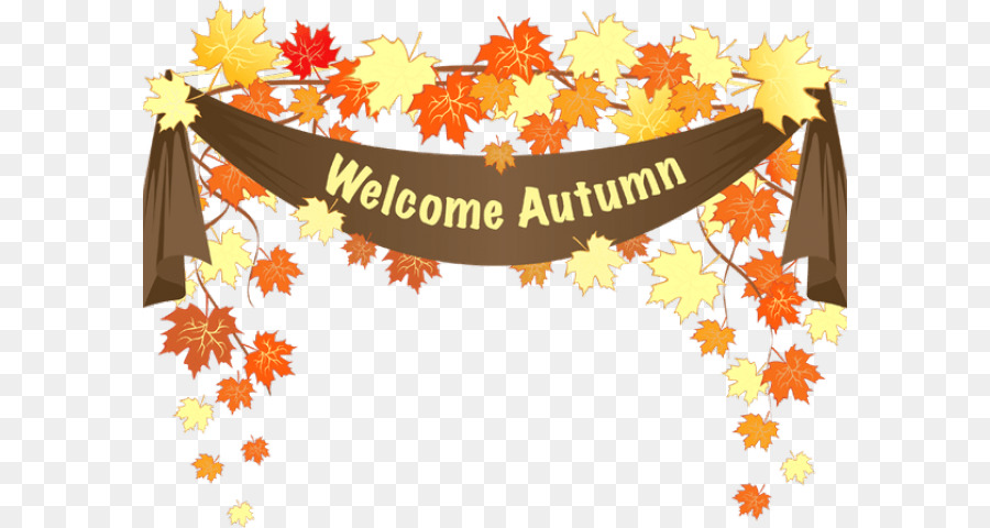 Autumn Leaves Background png download.