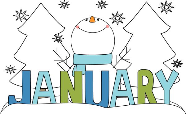 Free Clipart For January.