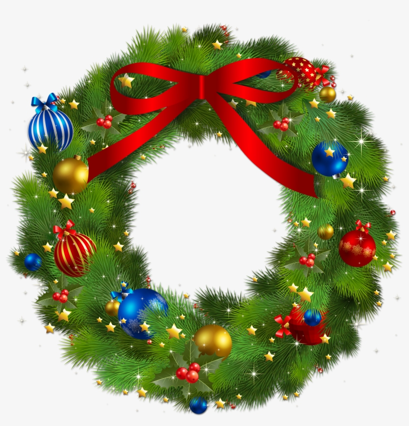Christmas Wreath Png, Vectors, Psd, And Clipart For.