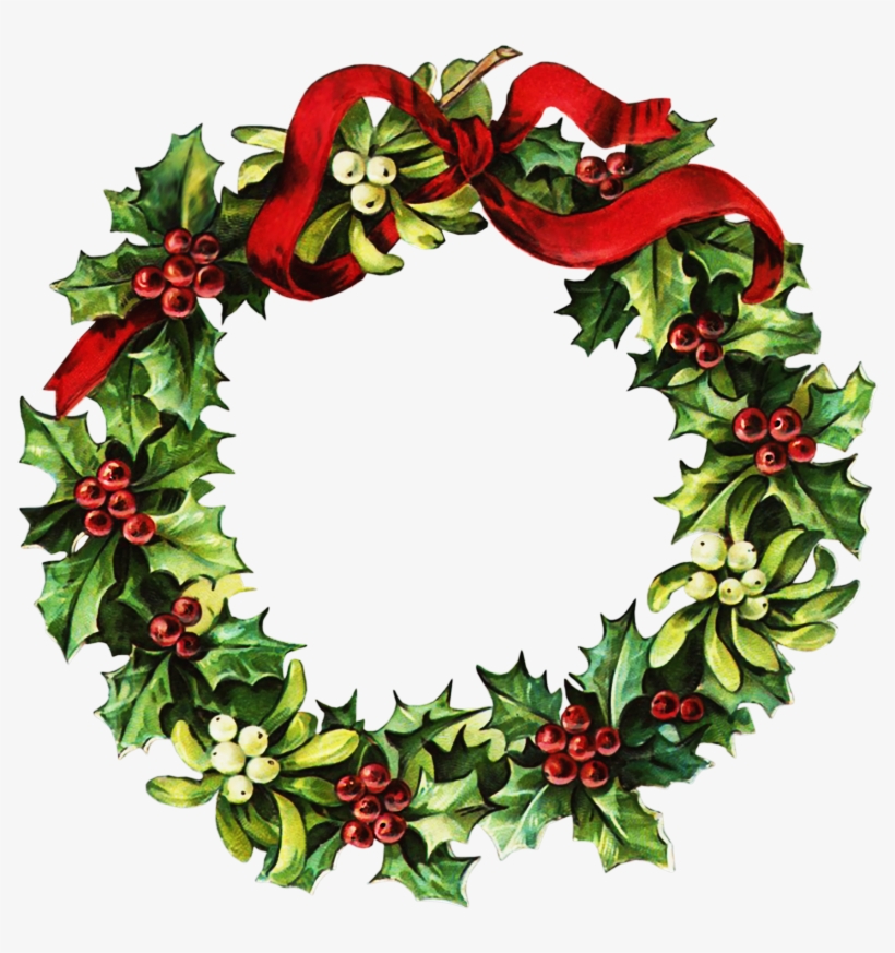 Clipart Einladung Christmas Wreath Clip Art Wreaths.
