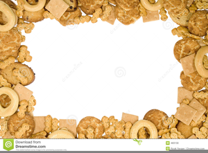 Free Clipart Christmas Cookies Border.