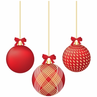 Christmas Decorations PNG Images.