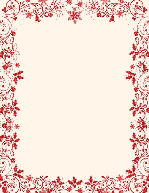 Free Christmas Letterhead Templates