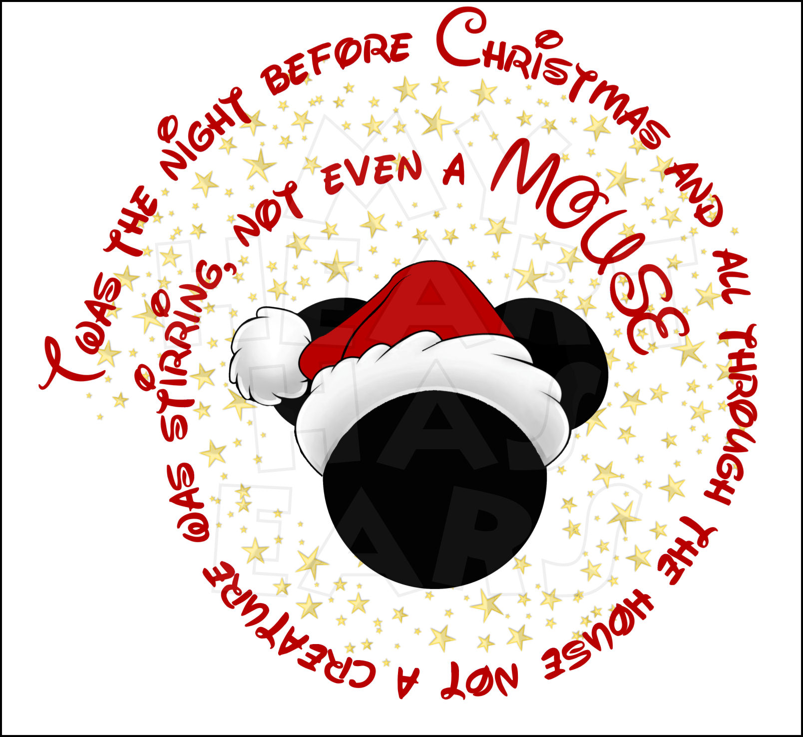 Free Christmas Mickey Mouse Clipart.