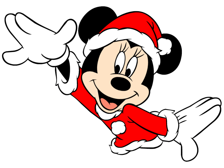Free Mickey Mouse Christmas Clipart.