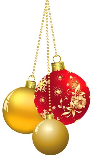 free christmas silver and gold ornament clipart 2x4 20 free Cliparts ...