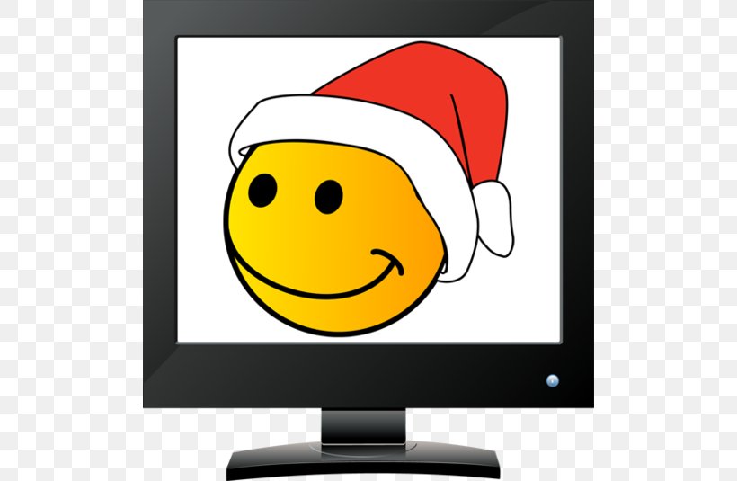 Santa Claus Smiley Emoticon Face Clip Art, PNG, 502x535px.