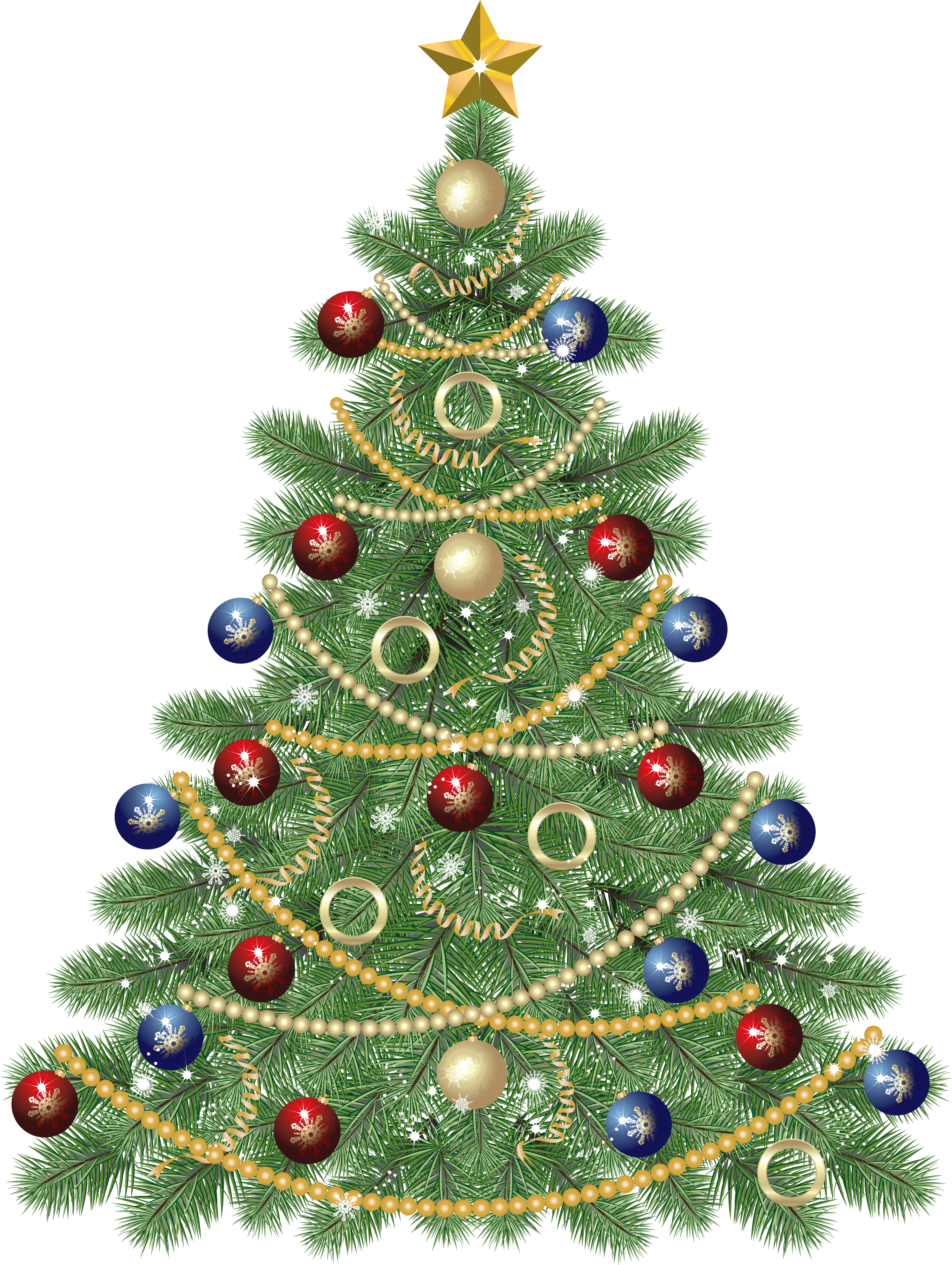 Free Clipart Images Of Christmas Trees.