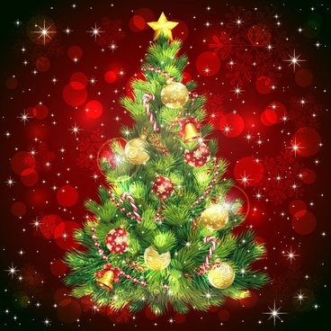 Free christmas tree clip art vector images free vector.