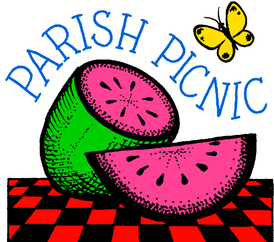 Church picnic logo free image.