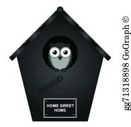 Birdhouse Clip Art.