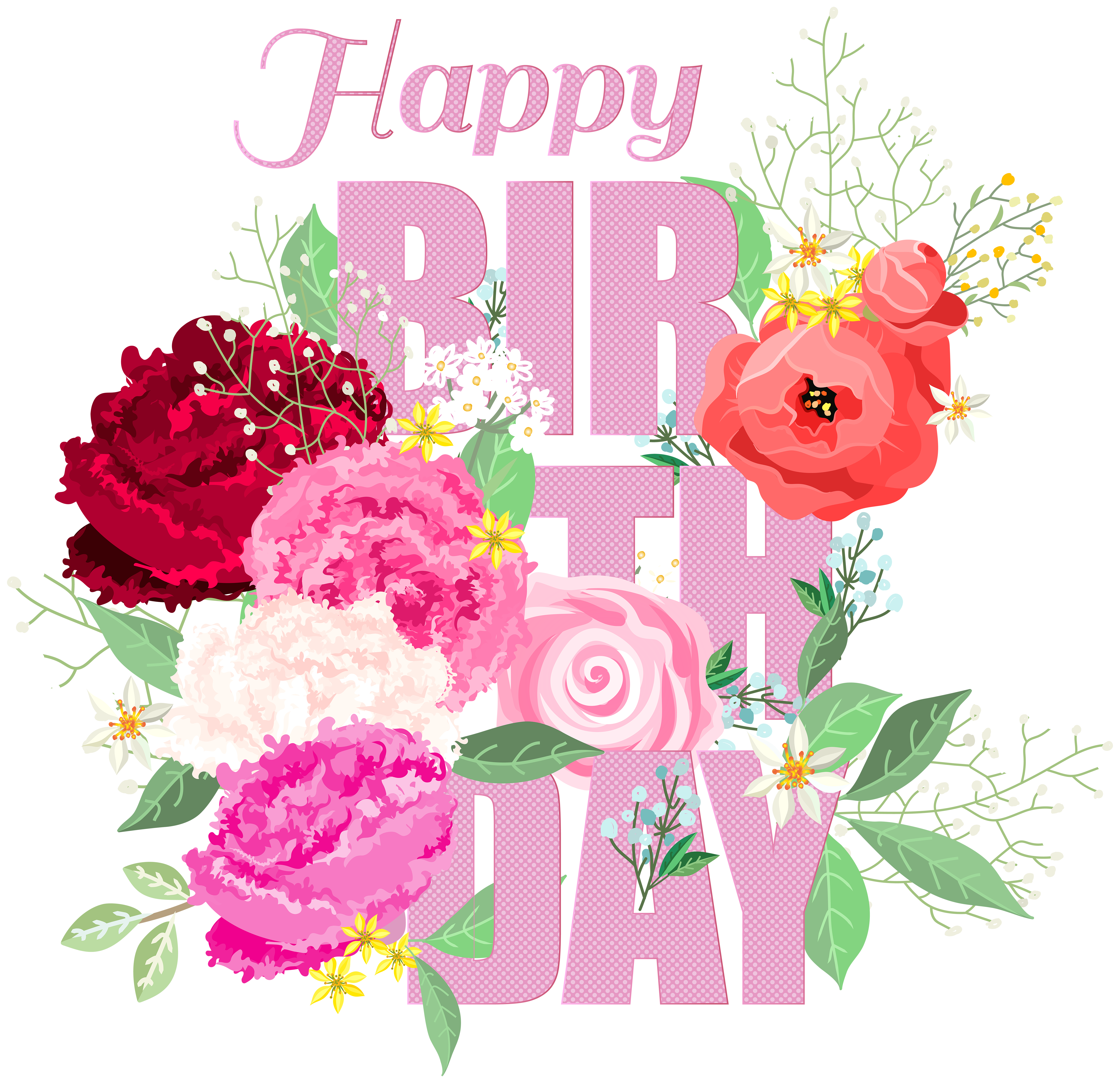 free clip art birthday flowers 10 free Cliparts | Download images on ...