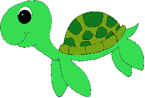 Turtle Cartoon Clip Art.