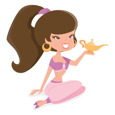 188 Genie Girl Stock Illustrations, Cliparts And Royalty Free Genie.
