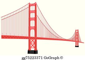 Golden Gate Bridge Clip Art.