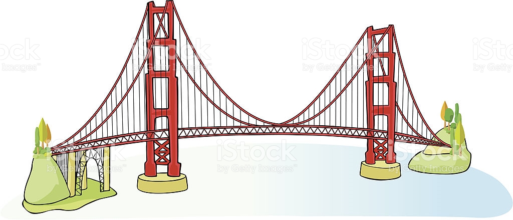 Golden Gate Bridge Clipart.