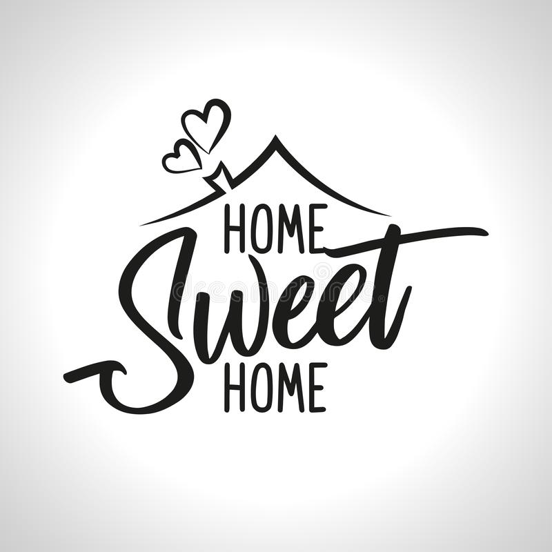 Home Sweet Home Stock Illustrations.
