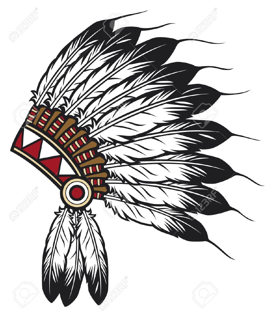 Indian Chief Stock Illustrations, Cliparts And Royalty Free Indian.