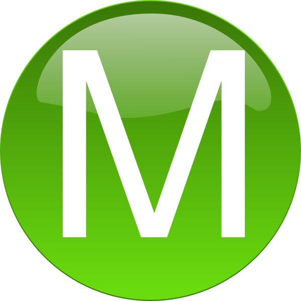 Letter M Clipart.