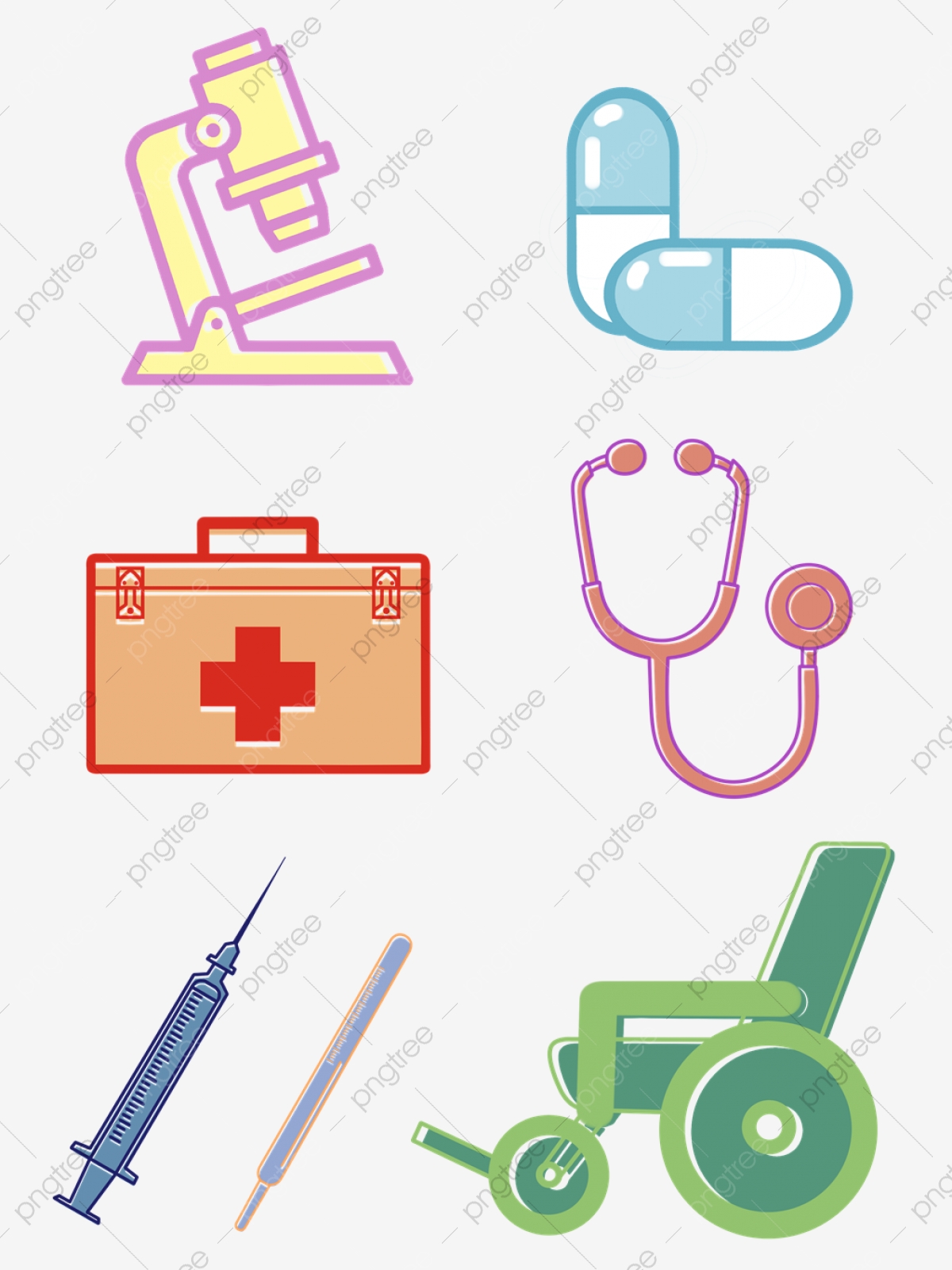 Medical Equipment, Medical Clipart, Medical Instruments PNG.