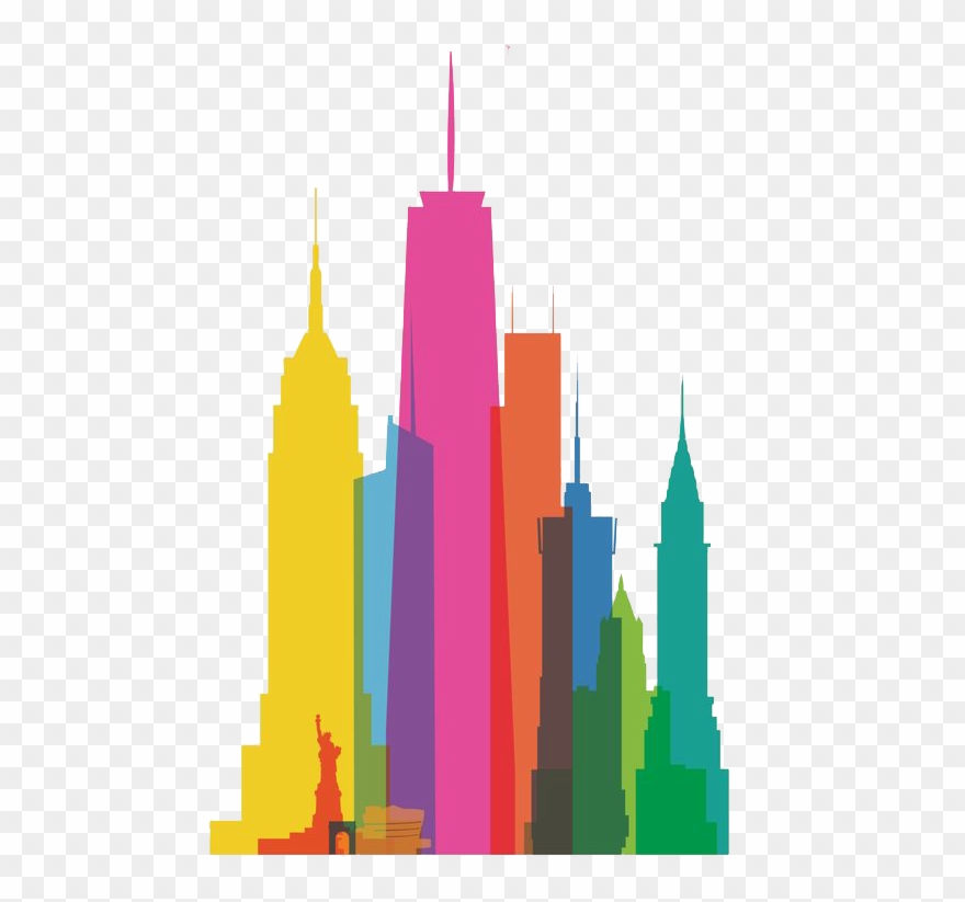 Clip Art Free Download New York City Skyline Clipart.