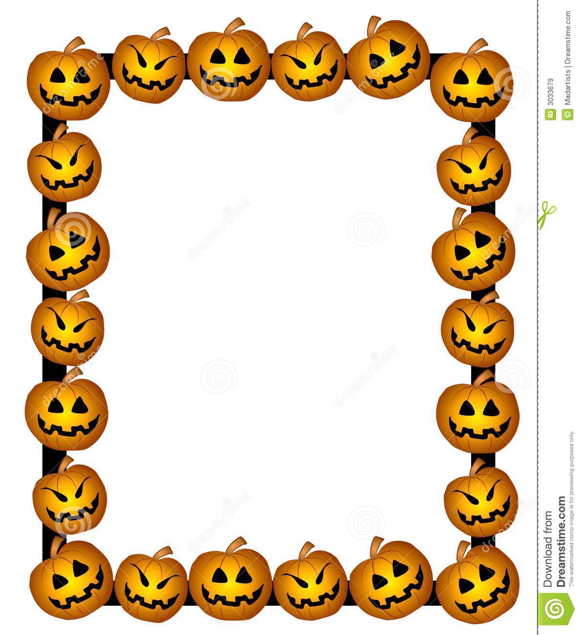 Pumpkin Border Clip Art Free & Pumpkin Border Clip Art Clip Art.