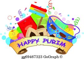 Purim Clip Art.