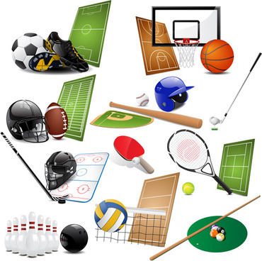 Sports equipment clip art free vector download (220,822 Free vector.