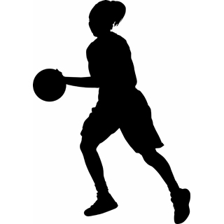 2296 Basketball Player free clipart.