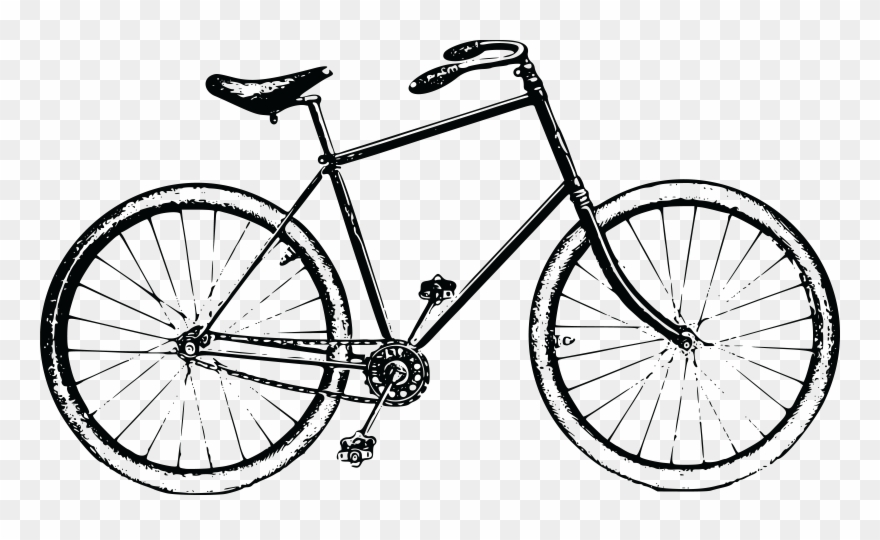 Free Clipart Of A Bicycle.
