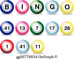 Bingo Ball Clip Art.