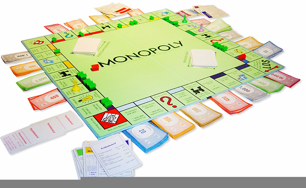 Monopoly Board Game Clipart Free.