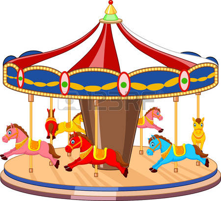 912 Carousel free clipart.